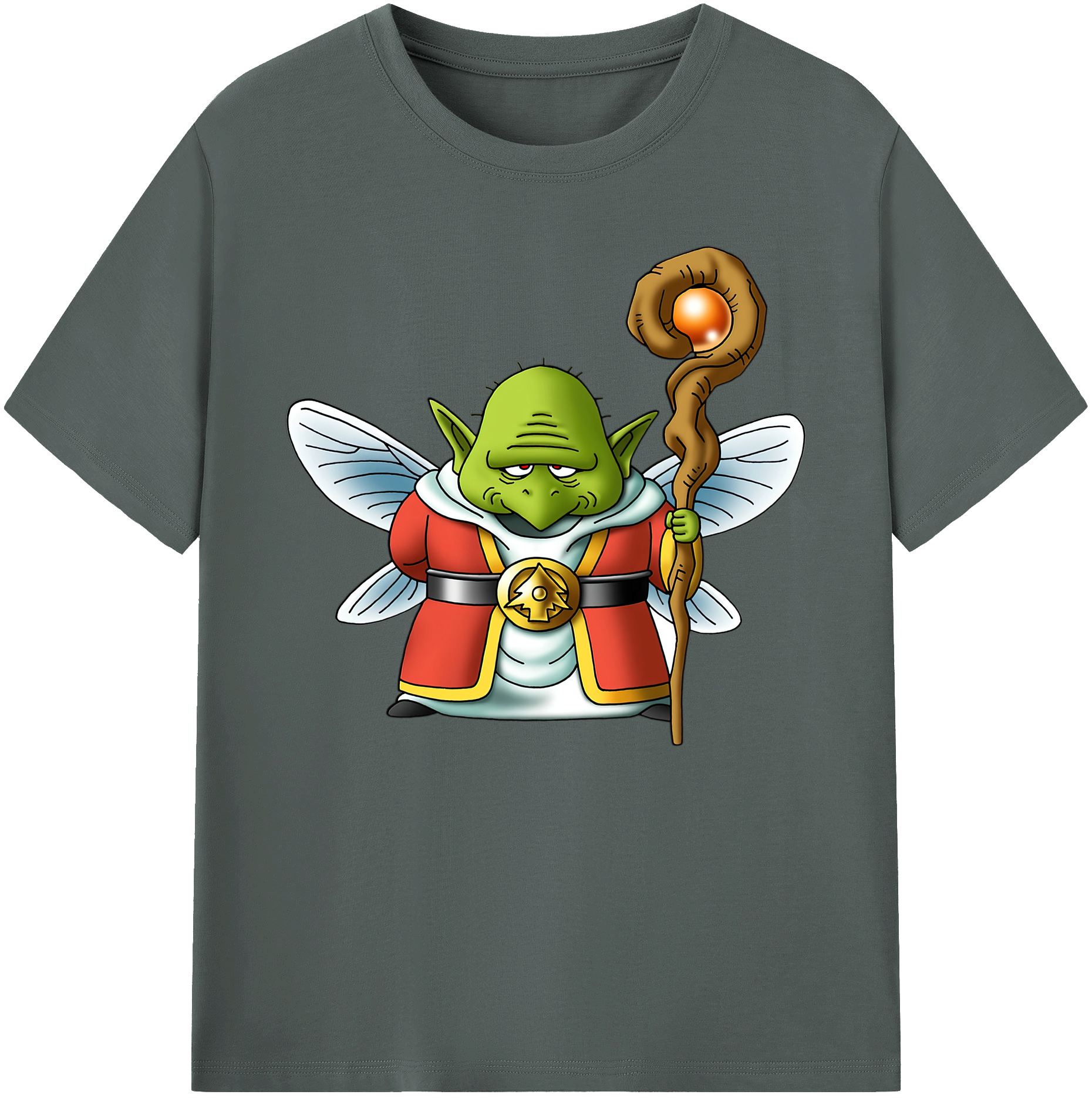 （画像用） ドラゴンクエスト Doragon Kuesuto Dragon Quest 綿100％ メンズ半袖Tシャツ｜肌触りやわらか＆通気性